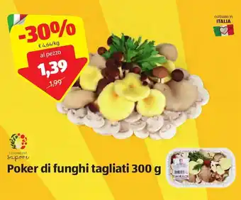 ALDI Poker di funghi tagliati 300g offerta