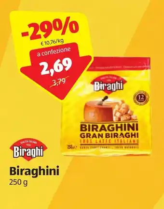 ALDI Biraghi Biraghini 250g offerta