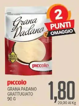 Supermercati Piccolo piccolo Grana Padano grattugiato offerta