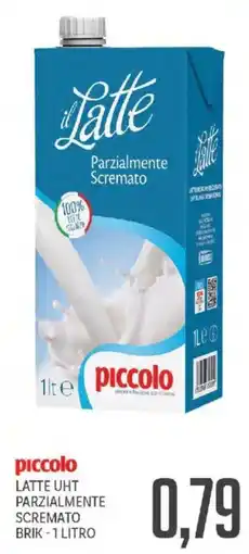 Supermercati Piccolo piccolo latte uht parzialmente scremato offerta