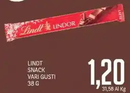 Supermercati Piccolo Lindt Snack Vari Gusti offerta