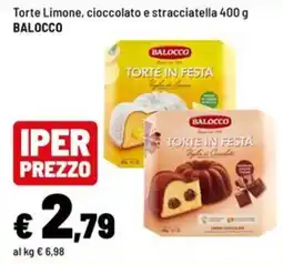 Iper La Grande Torte in festa Balocco offerta