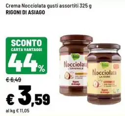 Iper La Grande Crema Nocciolata Rigoni di Asiago offerta