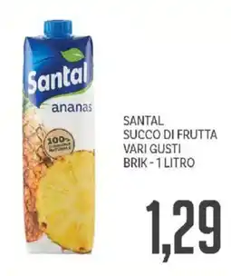 Supermercati Piccolo Santal succo di frutta offerta