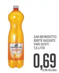 Supermercati Piccolo San Benedetto bibite gassate offerta