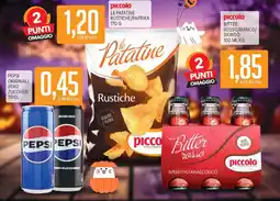 Supermercati Piccolo Le Patatine Rustiche offerta