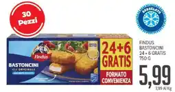Supermercati Piccolo Findus bastoncini gli originali offerta