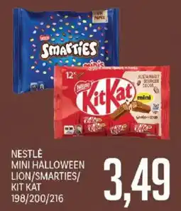 Supermercati Piccolo Nestlé mini Halloween lion/smarties/kit kat offerta