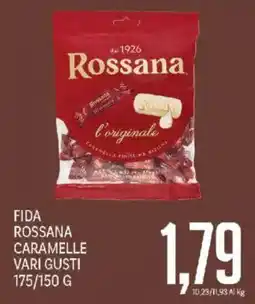 Supermercati Piccolo Fida Rossana Caramelle Vari Gusti offerta