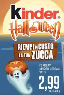 Supermercati Piccolo Kinder Halloween offerta