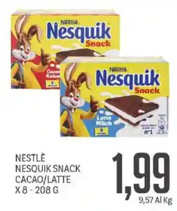 Supermercati Piccolo Nestlé Nesquik Snack Cacao/Latte offerta