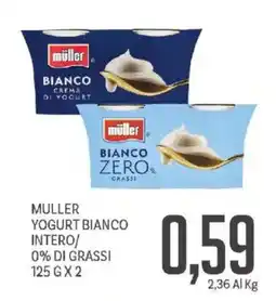 Supermercati Piccolo Muller Yogurt Bianco Intero offerta