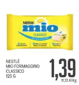 Supermercati Piccolo Nestlé mio formaggino classico offerta