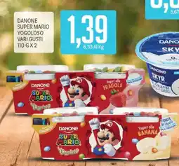 Supermercati Piccolo Danone Super Mario Yogoloso offerta