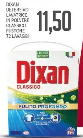 Dixan detersivo lavatrice in polvere classico