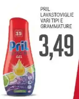 Supermercati Piccolo Pril tutto in gel offerta