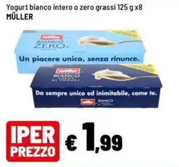 Iper La Grande Yogurt bianco Müller offerta