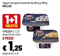 Iper La Grande Yogurt mix gusti assortiti MÜLLER offerta