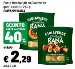 Iper La Grande Pasta fresca ripiena Gioiaverde offerta