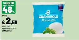 Iper La Grande Mozzarella Granarolo offerta