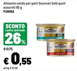 Iper La Grande Alimento umido per gatti Gourmet Gold offerta
