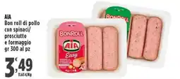Rossotono Carrefour Bon roll di pollo AIA offerta