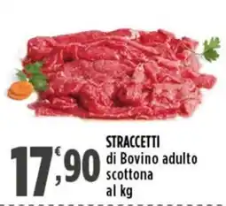 Rossotono Carrefour Straccetti di Bovino adulto scottone offerta