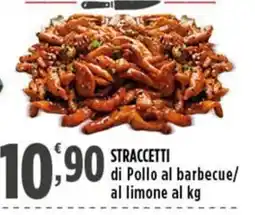 Rossotono Carrefour Straccetti di Pollo al barbecue/al limone offerta