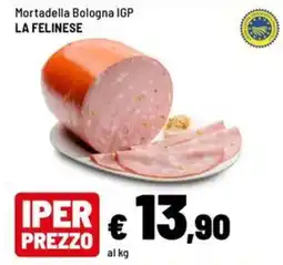 Iper La Grande Mortadella Bologna IGP LA FELINESE offerta