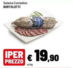 Iper La Grande Salame Contadino Bortolotti offerta