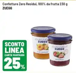 Iper La Grande Confettura Zero Residui ZUEGG offerta