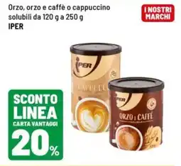 Iper La Grande Orzo e caffè Iper offerta