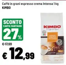 Iper La Grande Caffé in grani espresso crema Intensa offerta