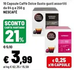 Iper La Grande Capsule Caffè Dolce Gusto offerta