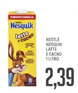 Supermercati Piccolo Nestlé Nesquik latte e cacao offerta