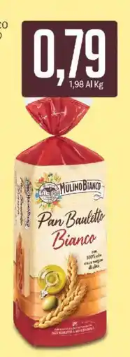 Supermercati Piccolo Pan Bauletto Bianco Mulino Bianco offerta