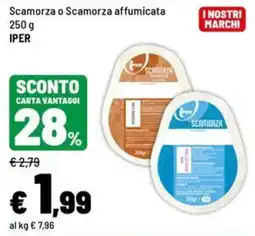 Iper La Grande Scamorza o Scamorza affumicata Iper offerta