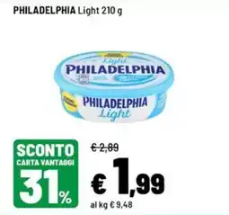 Iper La Grande Philadelphia Light offerta