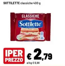 Iper La Grande Sottilette classiche offerta