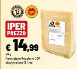 Iper La Grande Parmigiano Reggiano DOP offerta