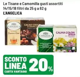 Tisane e Camomilla gusti assortiti L'Angelica