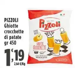 Rossotono Carrefour Pizzoli Ghiotte crocchette di patate offerta