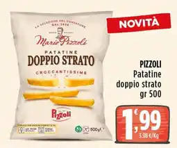 Rossotono Carrefour Pizzoli Patatine doppio strato offerta
