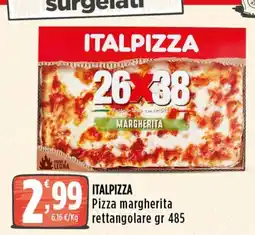Rossotono Carrefour Italpizza pizza margherita offerta