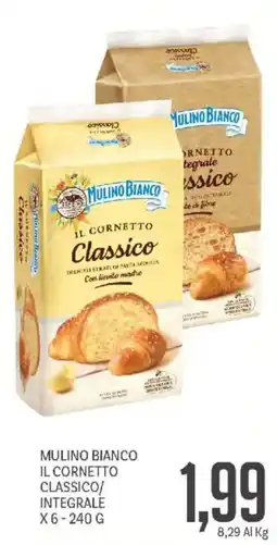 Supermercati Piccolo Mulino Bianco il cornetto classico offerta
