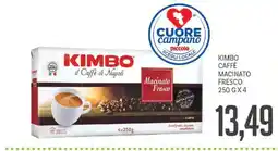 Supermercati Piccolo Kimbo Caffè Macinato Fresco offerta