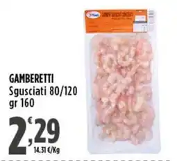 Rossotono Carrefour Gamberetti Sgusciati offerta