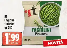 Rossotono Carrefour Fagiolini Finissimi offerta