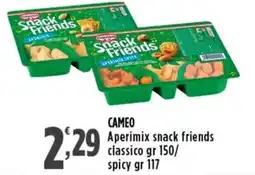 Rossotono Carrefour Cameo snack friends offerta