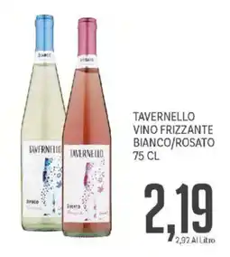Supermercati Piccolo Tavernello vino frizzante bianco/rosato offerta